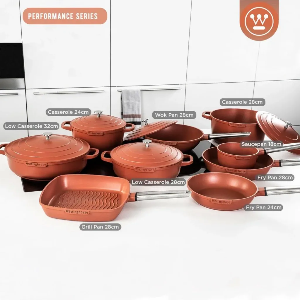 Performance Series Frying Pan - Sauté Pan - Oven Safe - 32 cm - Orange