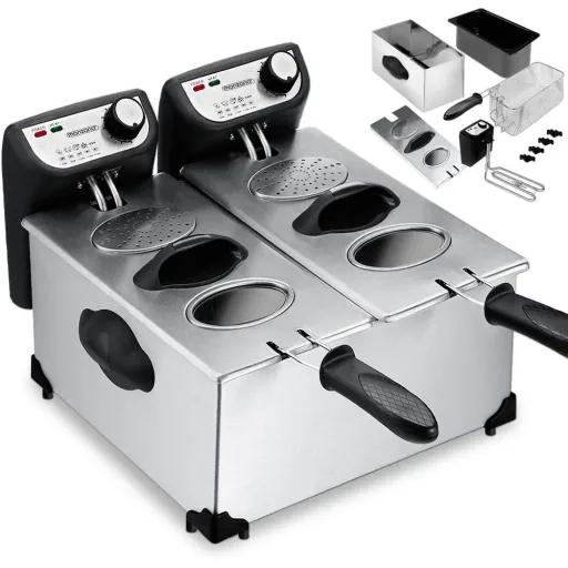 NL Double Fryer - 2×3 Liter 43 cm