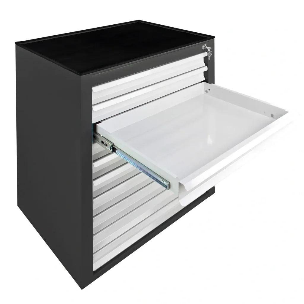 Drawer cabinet / tool cabinet mammut, 10 drawers, RAL 7016 / 7035