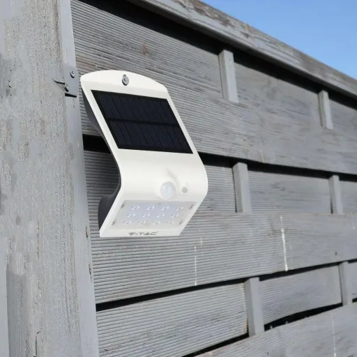 VT-767-2 LED solar outdoor lighting - 1.5W - 220Lm - white
