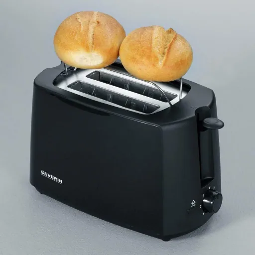Toaster - 700 Watts - Black