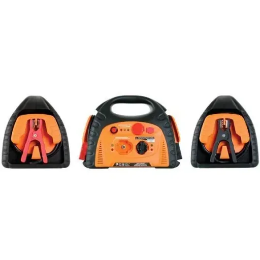 Jump starter with 12 VDC and USB output