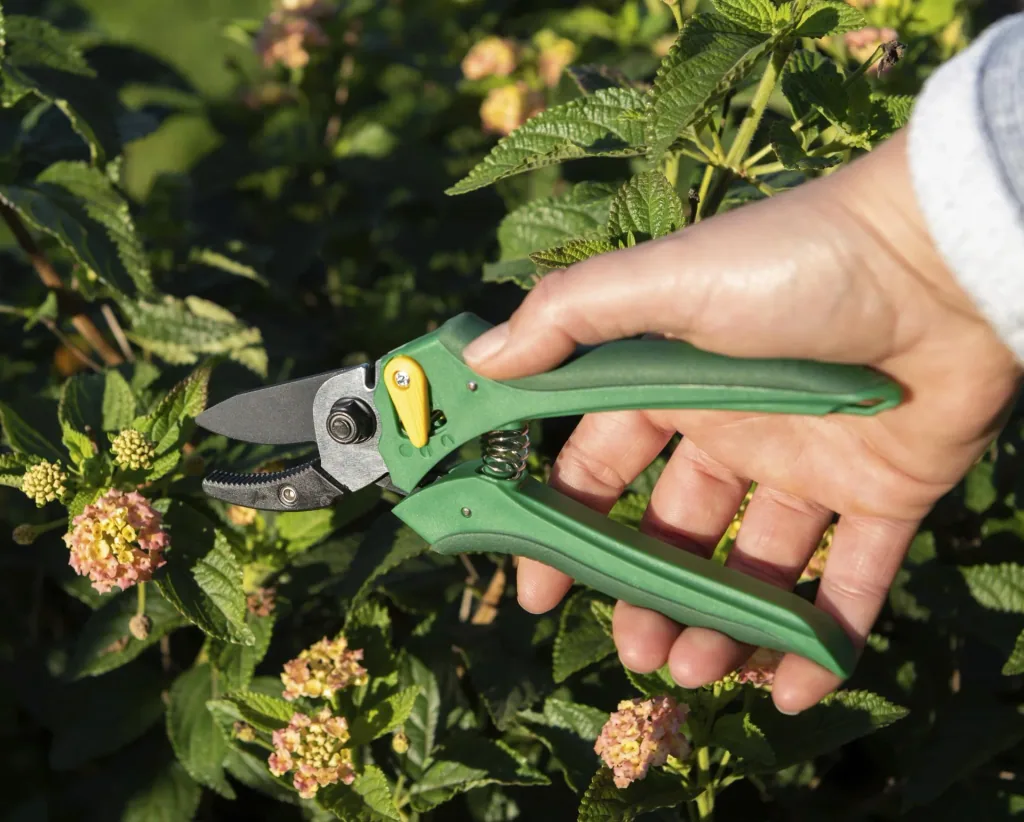 One-handed garden shears
