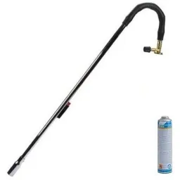 Eurom weed burner - with piezo + four 600 ml gas bottles
