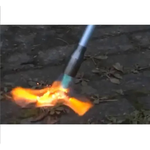 Eurom weed burner - with piezo + four 600 ml gas bottles