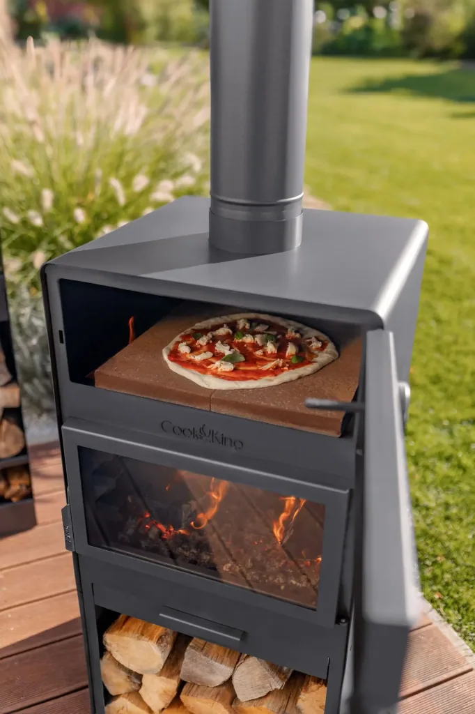 CookKing Vento Plus chauffage de terrasse avec four à pizza