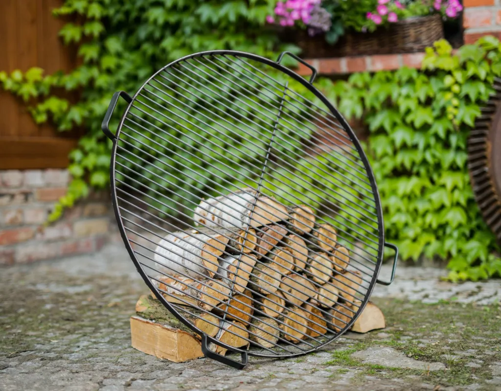 CookKing Grille de barbecue 80 cm, avec 4 poignées