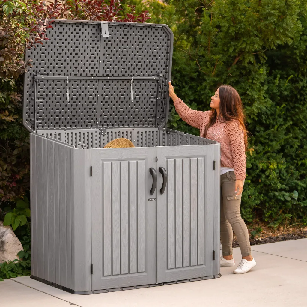 Lifetime Abri poubelles & Armoire de rangement Phil
