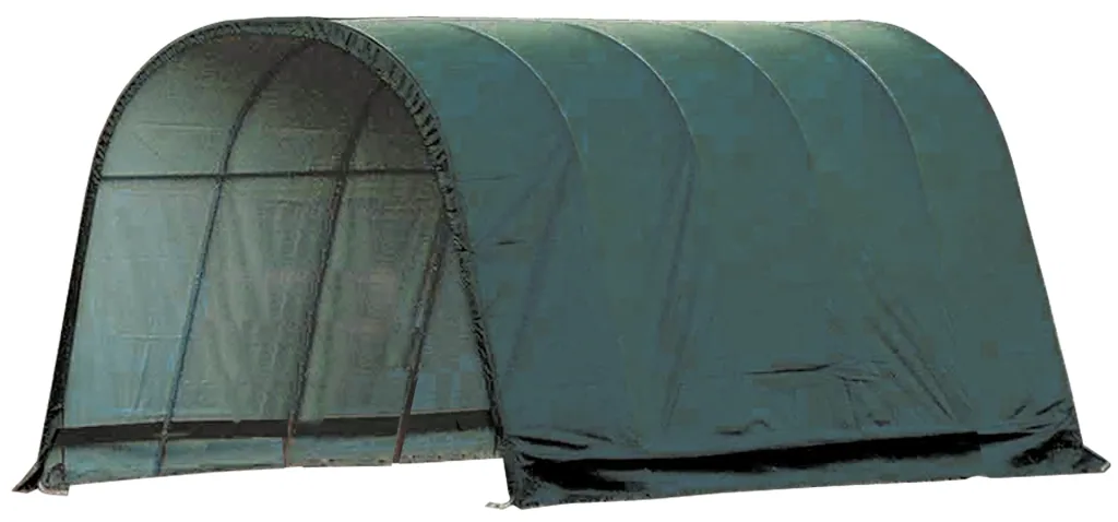 ShelterLogic abri de pâture Run-In-Shed 24,4 m², vert