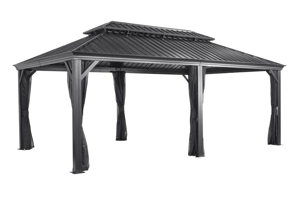 Ensemble de rideaux Sojag pour tonnelle Messina 12x20