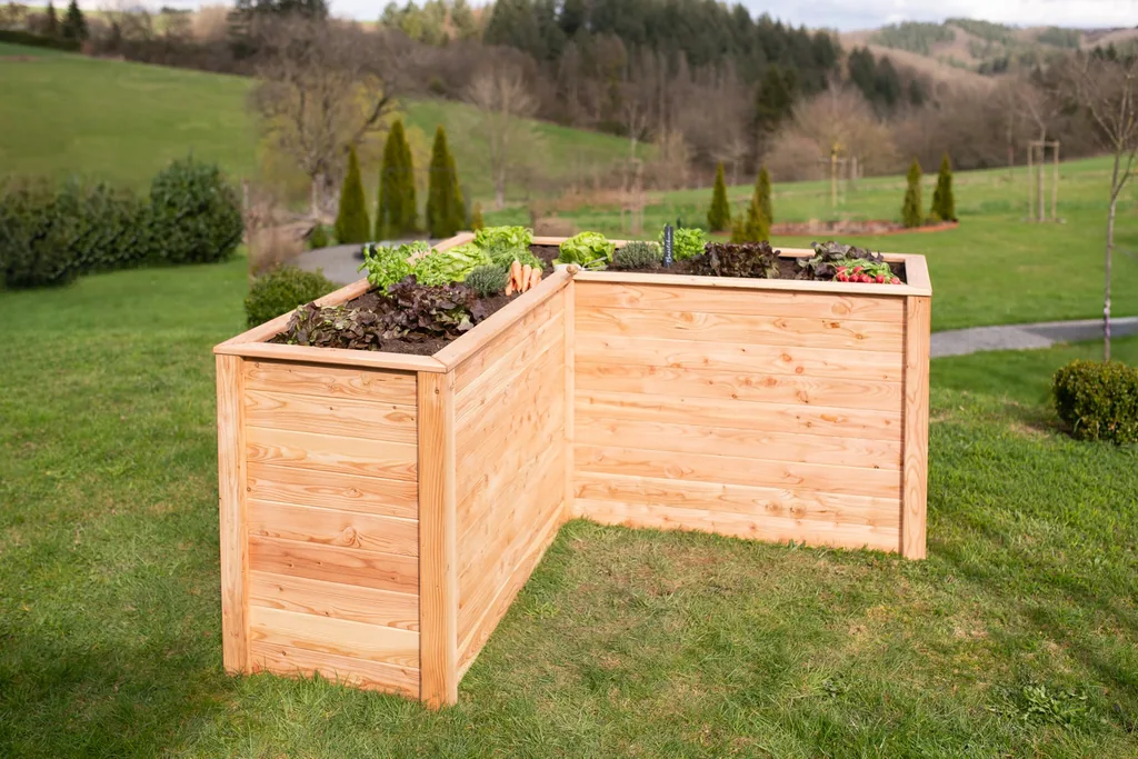 Westmann Potager surélevé Classique L Bois naturel