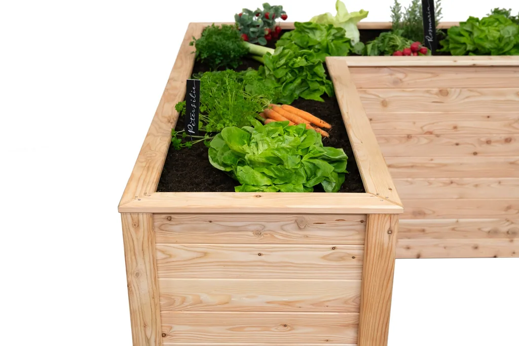 Westmann Potager surélevé Classique L Bois naturel