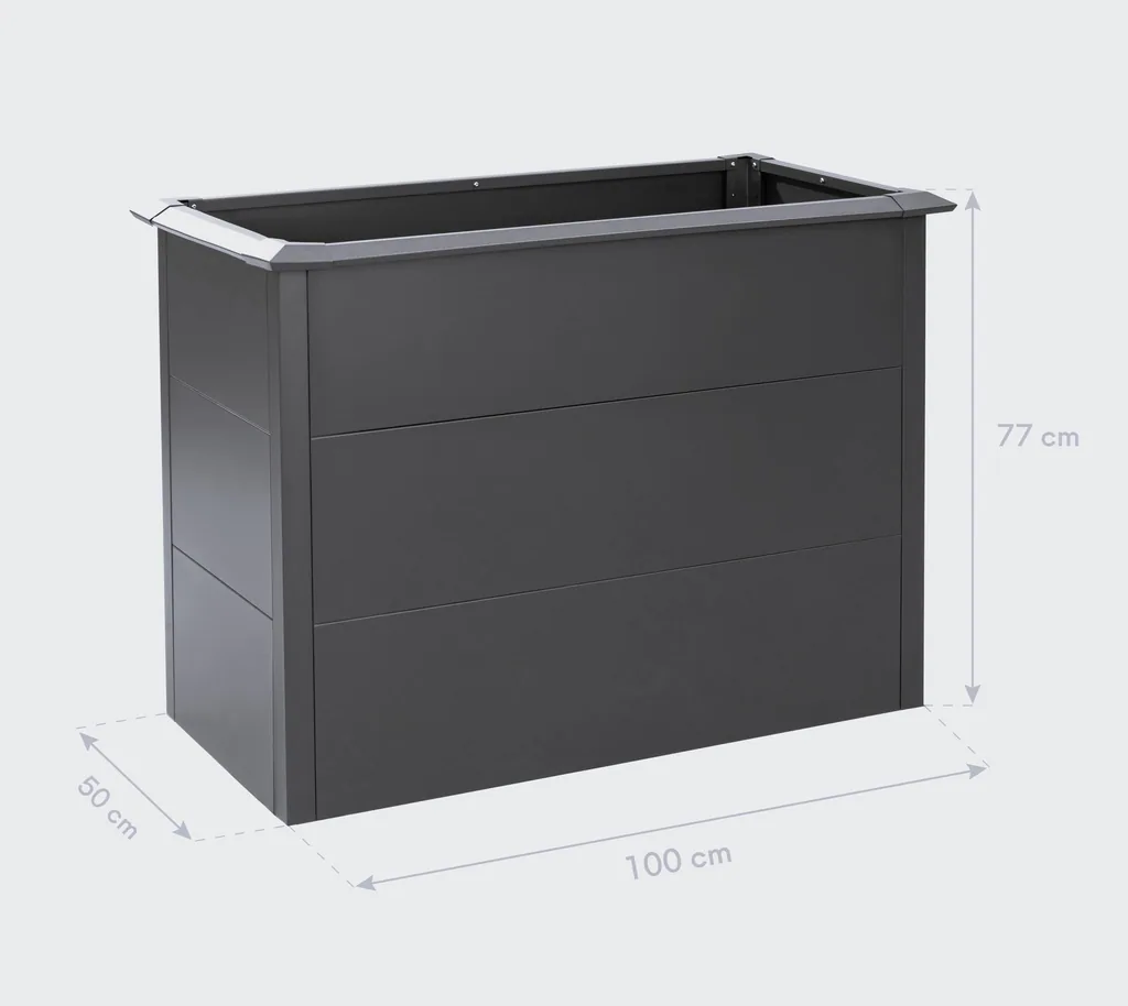 Westmann Jardin surélevé Primus M Métal anthracite