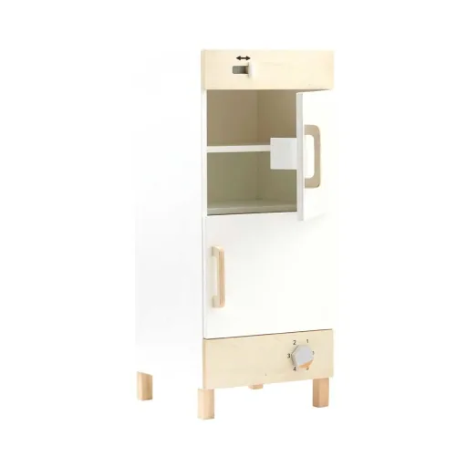 Kids Concept Réfrigérateur en bois blanc avec nature