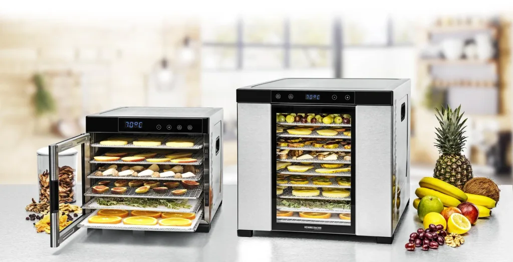 Dehydrator “DA 900”, stainless steel, 600 watts