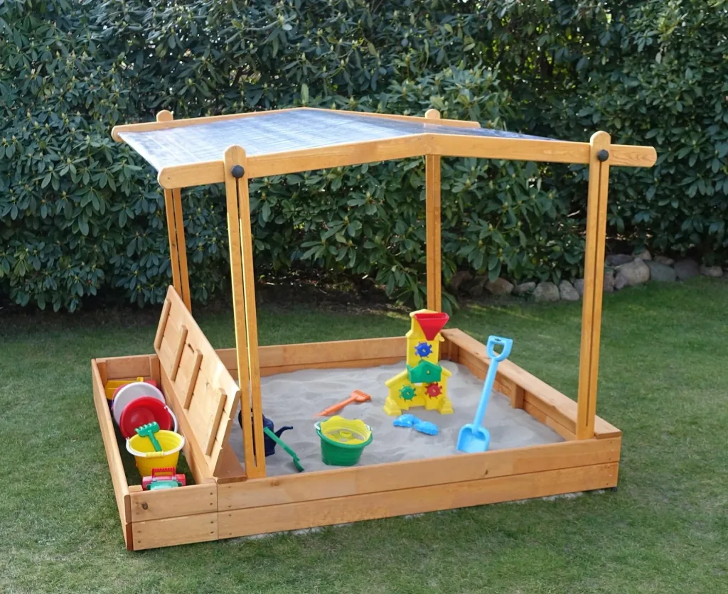 Sandpit "MULTI" + Seat box + Sunroof