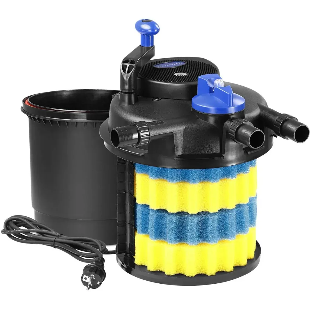 Pressure pond filter complete set 6,000L/h