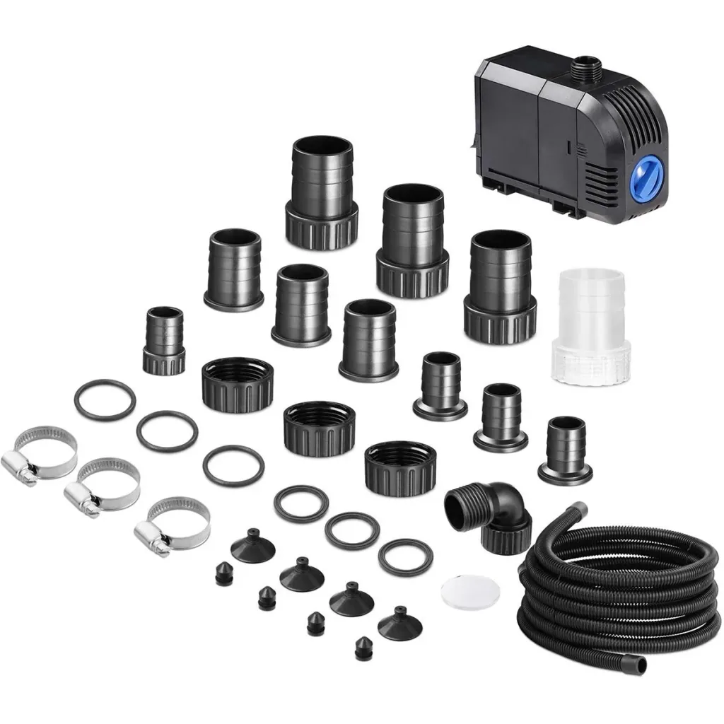 Pressure pond filter complete set 6,000L/h