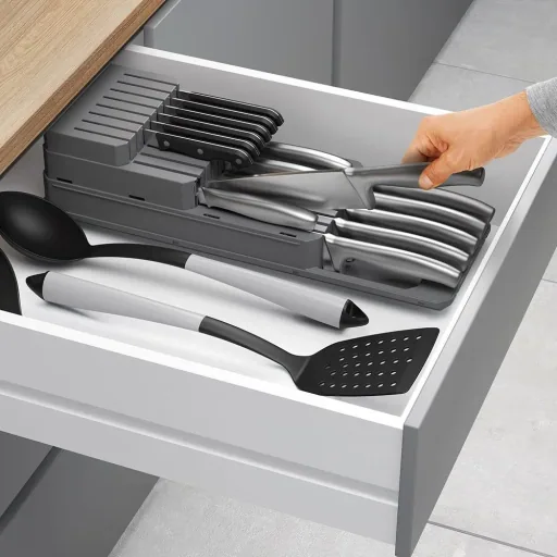 Messer-Organizer, Blade-Fit