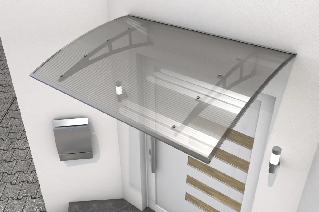 Pent canopy PT/PC, clear