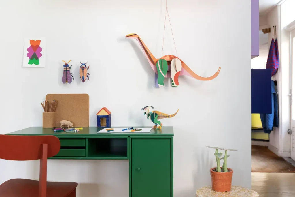Studio ROOF Kit de loisirs créatifs - Décoration murale 3D Milo Diplodocus