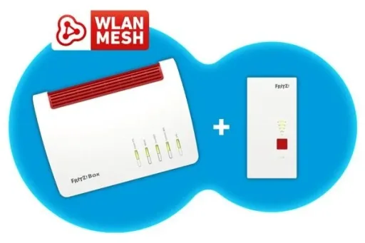 FRITZ! Mesh Set Box 7590 + WLAN Repeater 2400