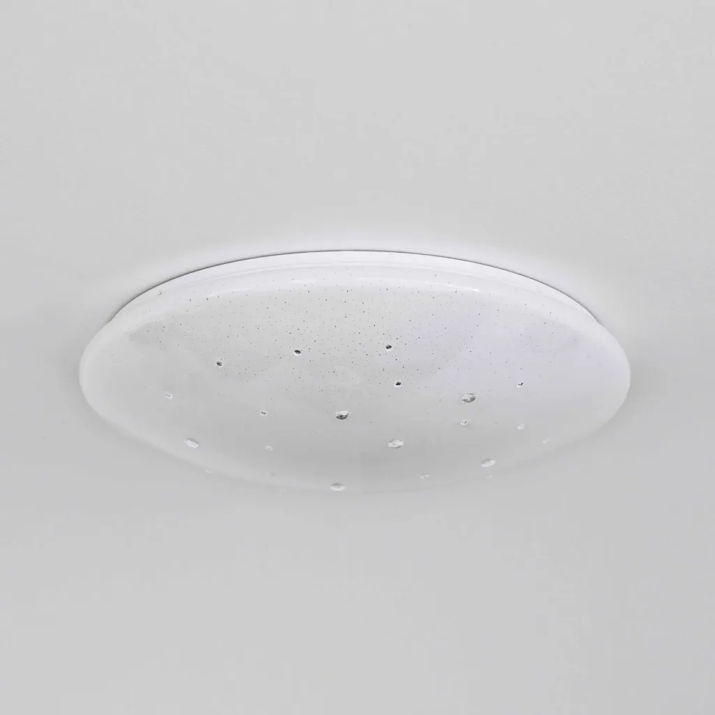 LED glitter ceiling/wall light Shining Diamond 24W + sleep timer & light color change Ø350 mm