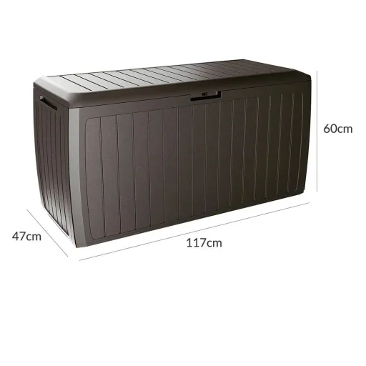 Support box Board Plus - 100 kg load capacity - 290 liters - brown
