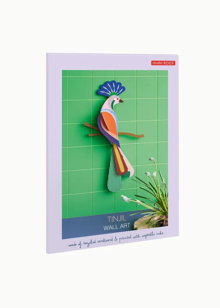 Studio ROOF décoration murale, kit de bricolage, objet mural 3D - Tinjil