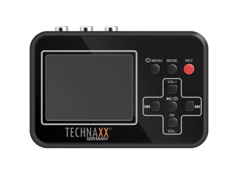 Video digitizer with display and battery