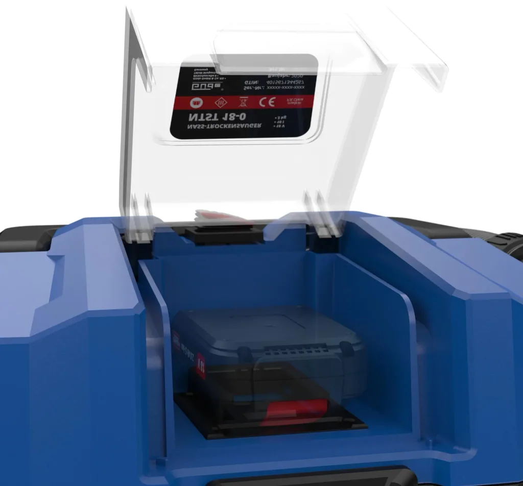 Aspirateur eau et poussières NTST 18-0