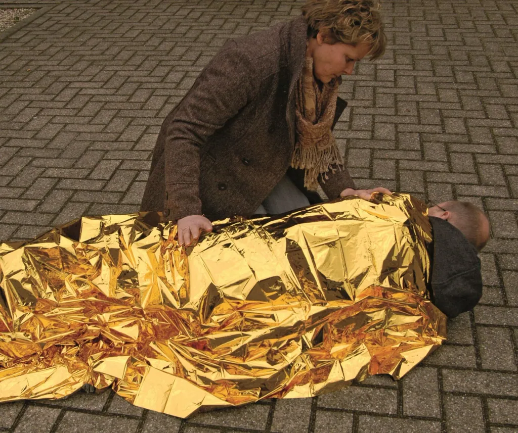 Rescue blanket 210 cm x 160 cm