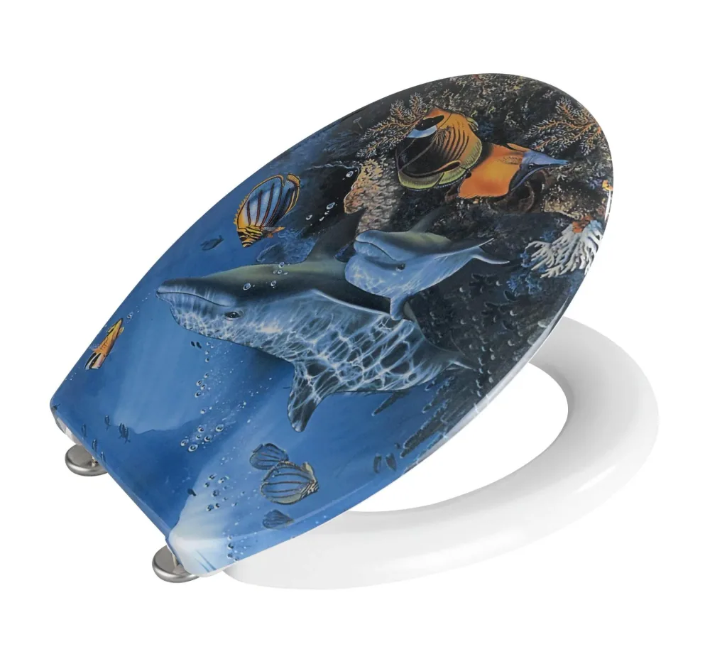 Toilet seat "Sea Life"