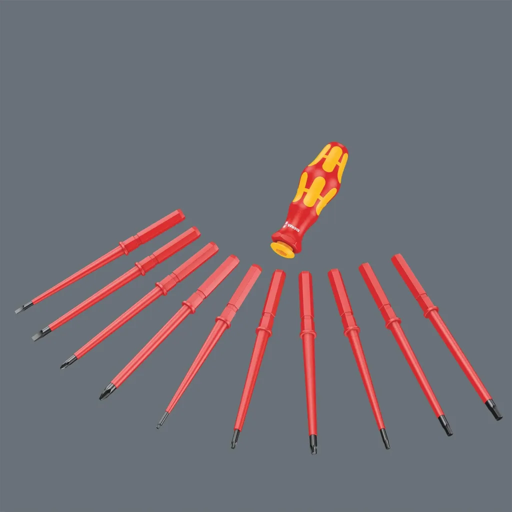 VDE Kraftform Kompakt Universal screwdriver set, 17 pieces