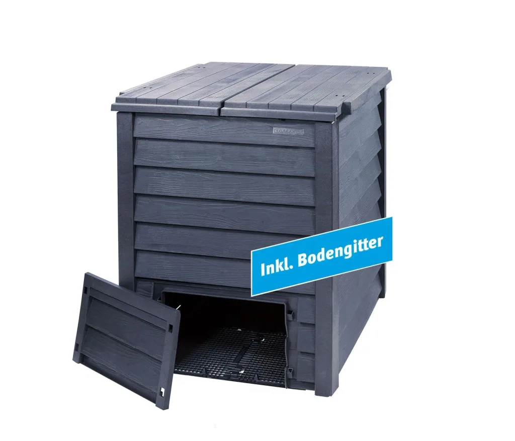"Thermo-Wood" composter, 600 Liters, inclusive Bodengitter