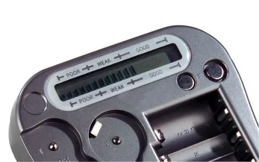 Battery tester with LCD display
