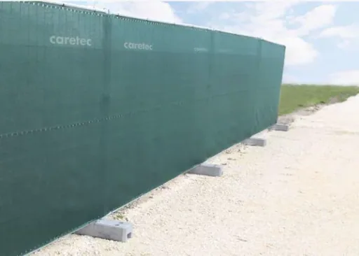 caretec privacy screen fabric, 1.5 x 25 m