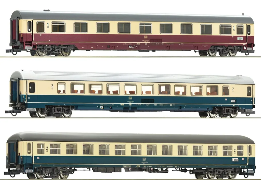 Car set 3, 3-part: EC 24 Erasmus, DB