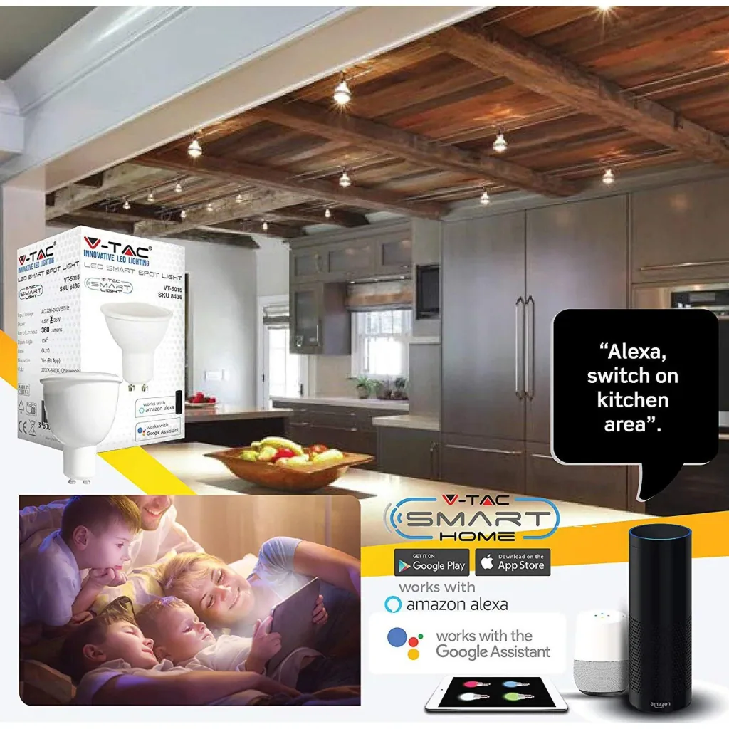 VT-5015 LED Wifi-Spot - 4,5W - GU10