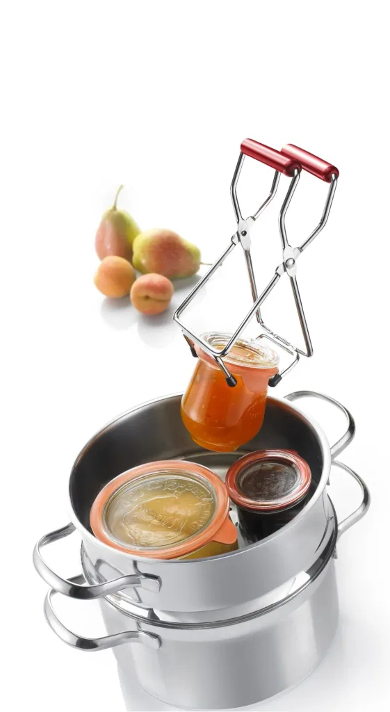 Glass lifter, chrome-plated