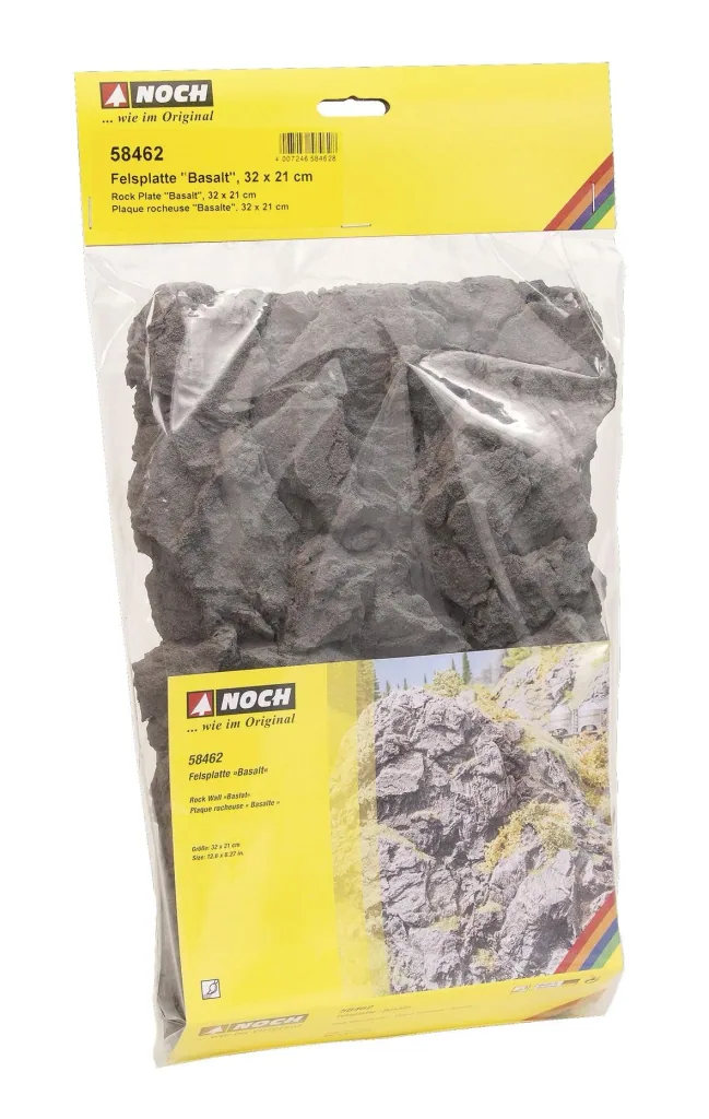Felsplatte Basalt