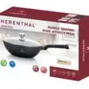 Herenthal wok pan - marble coating - 30cm