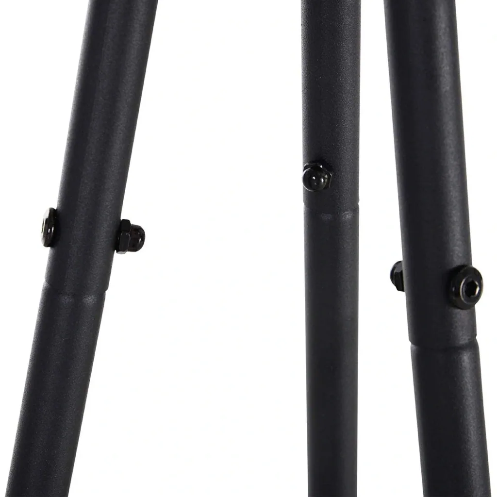 Clothes rack with 2 shelves