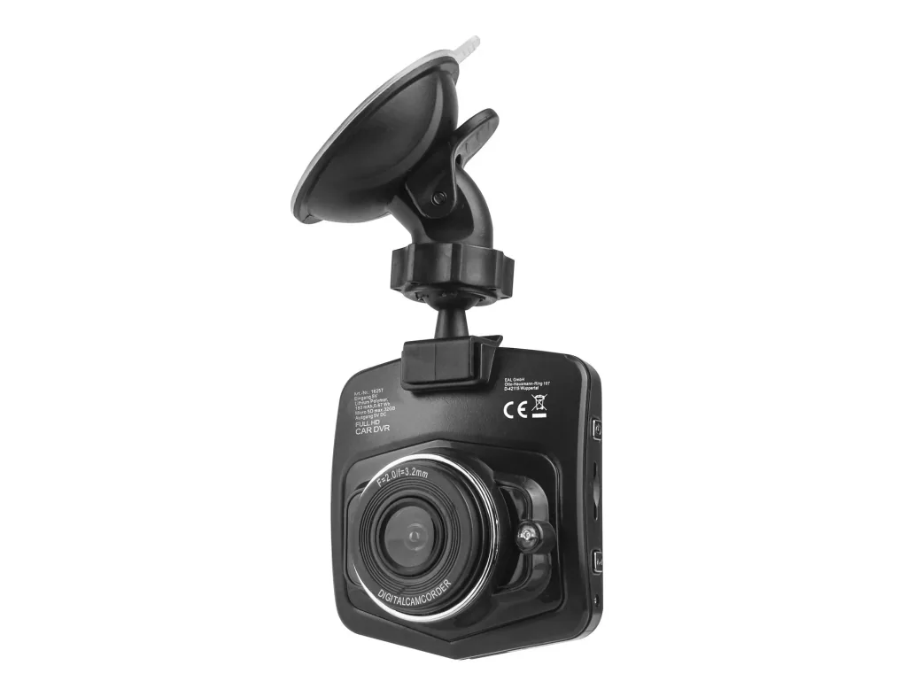 Car dashboard camera including 32 GB Micro SDHC memory card