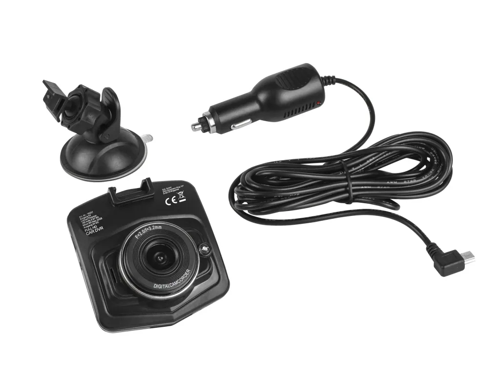 Car dashboard camera including 32 GB Micro SDHC memory card