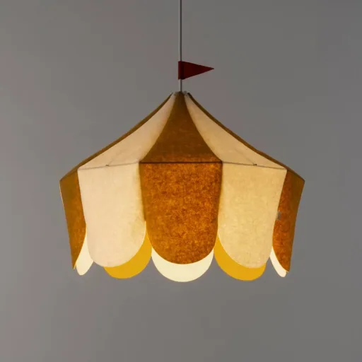 Buokids Lampe à suspendre Cirque jaune