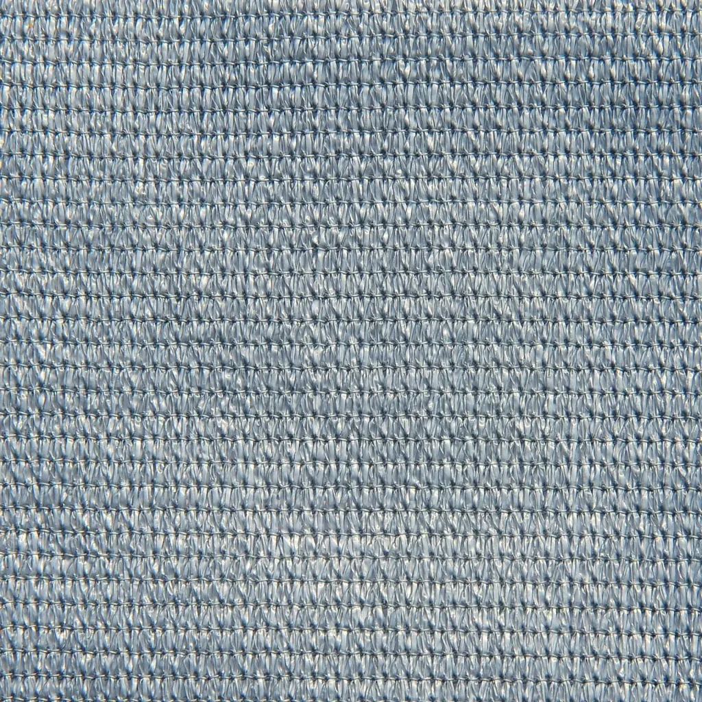 Sun sail triangles 5x5x5 m grey HDPE - breathable