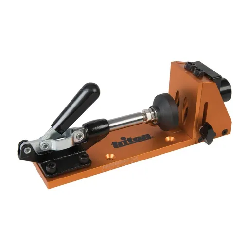8-piece blind hole template with clamp TW8CPHJ