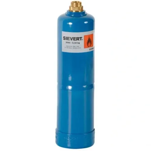 Gas bottle 340g without tap and hook, filled