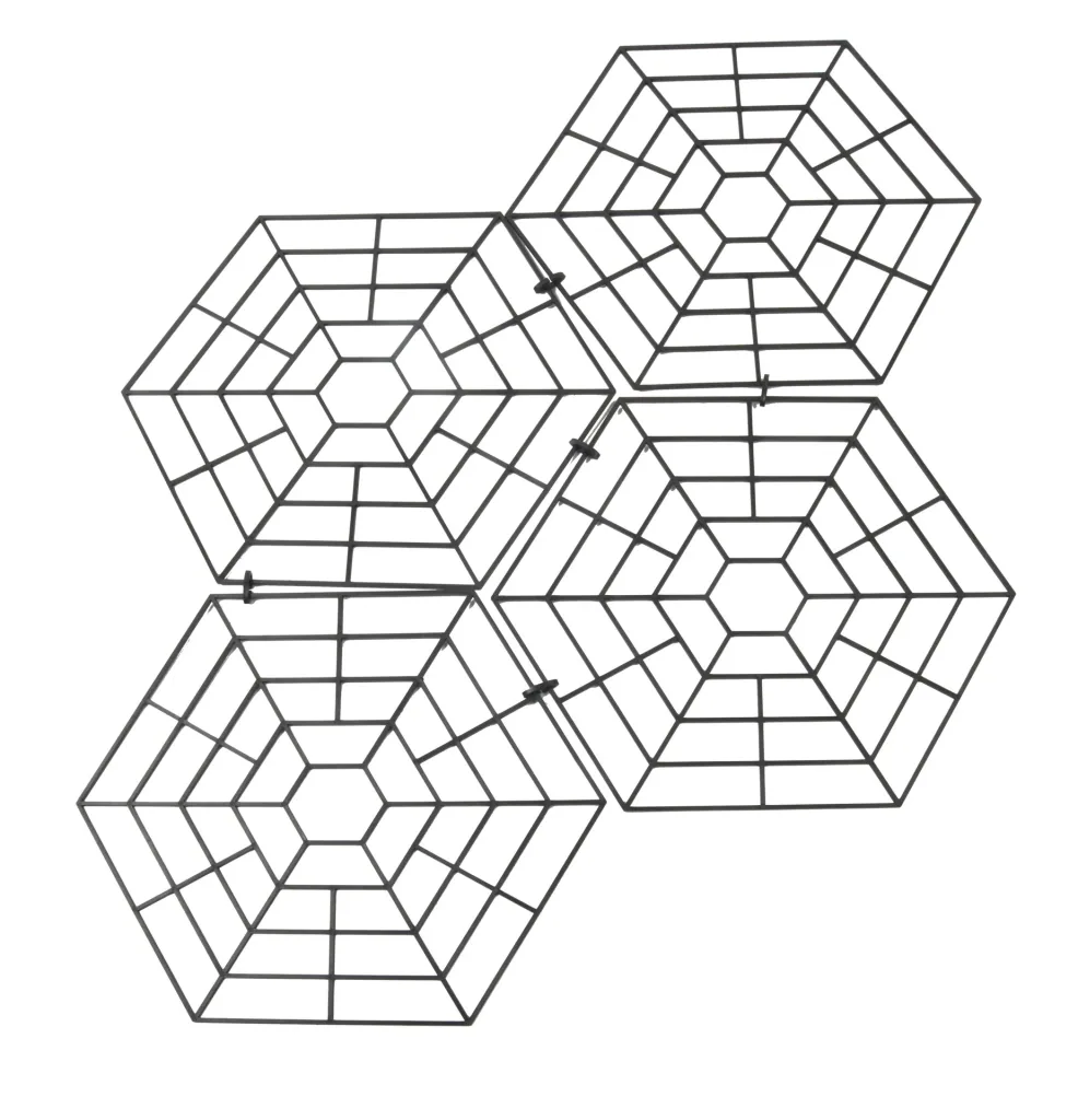 Bird protection pond grids, set of 60